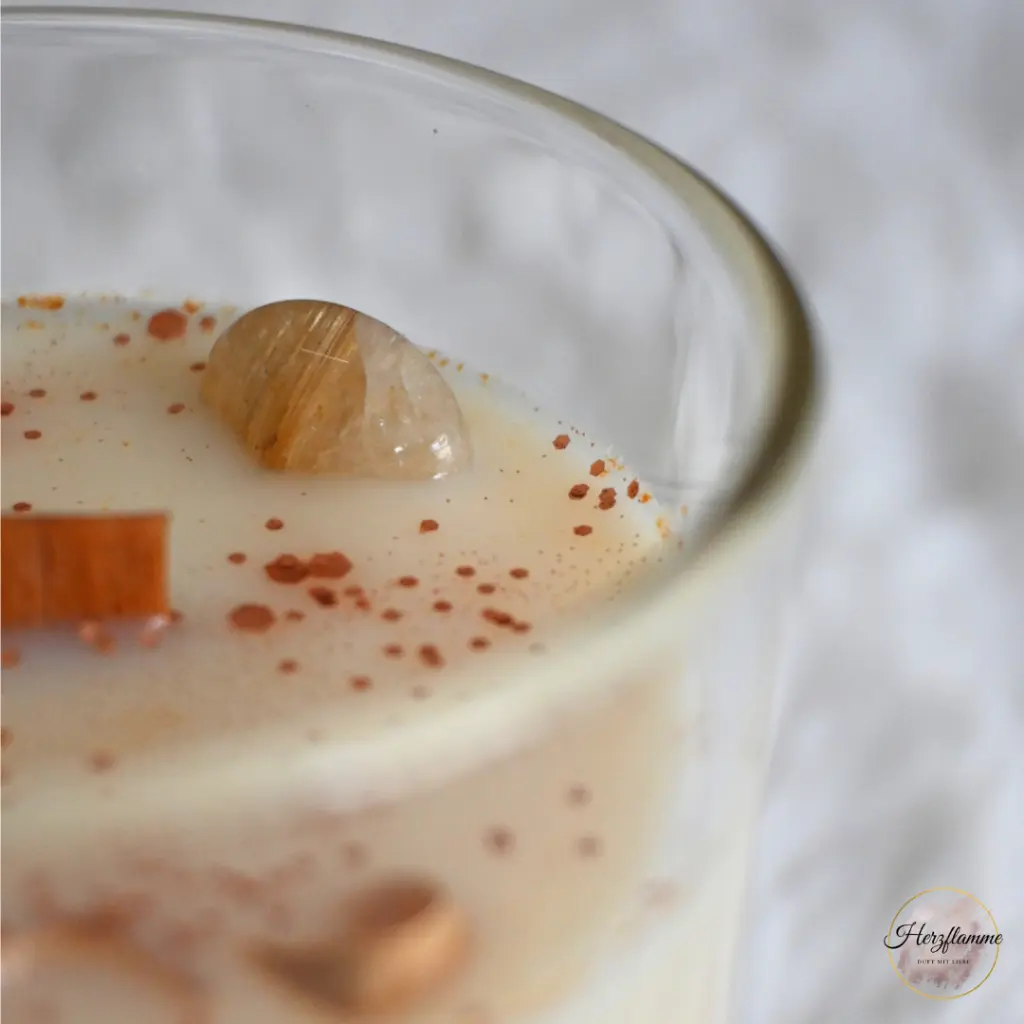 Soja Duftkerze - Goldener Winter