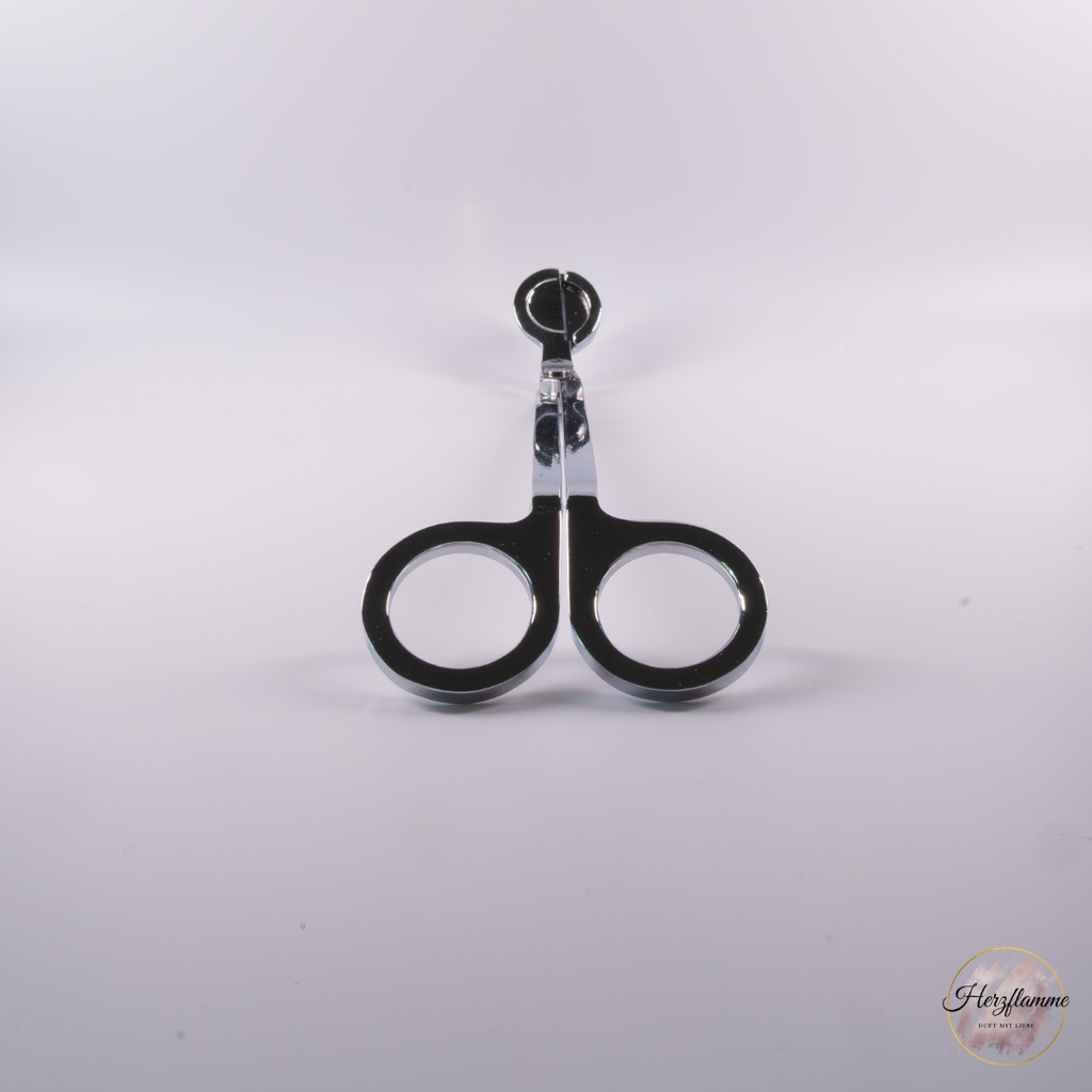 Dochtschere silber